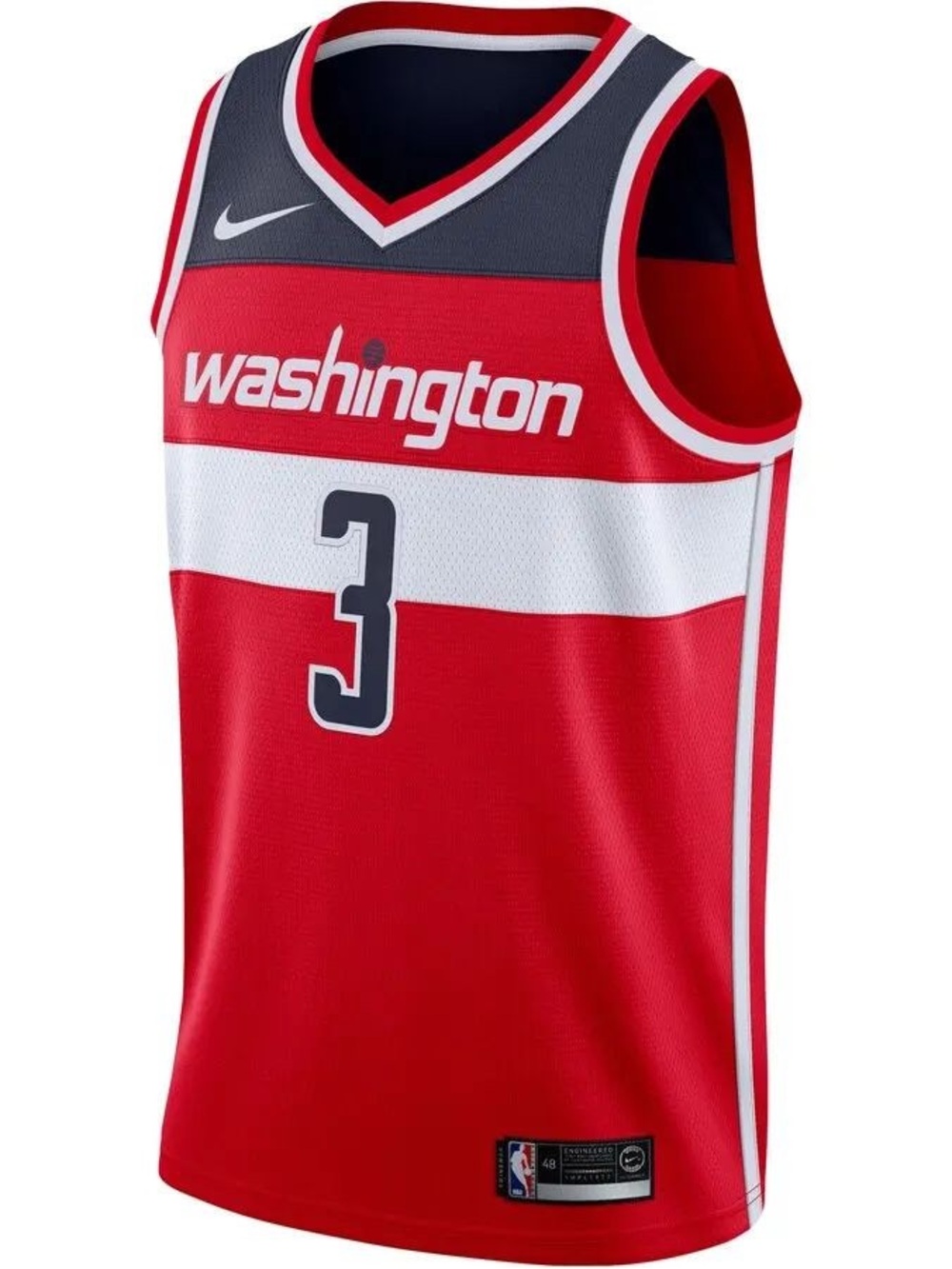 NIKE || Washington Wizards Bradley Beal Red Swingman Jersey. Sz. M(10-12) Kids
